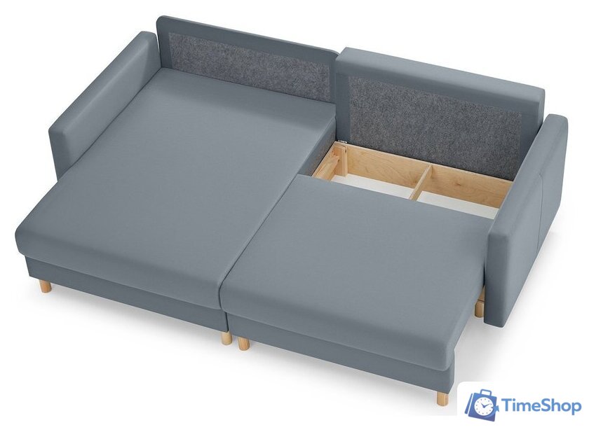 Угловой диван Mio Tesoro Дублин 497 (серый 968) - Изображение №6 — Интернет-магазин Time-Shop