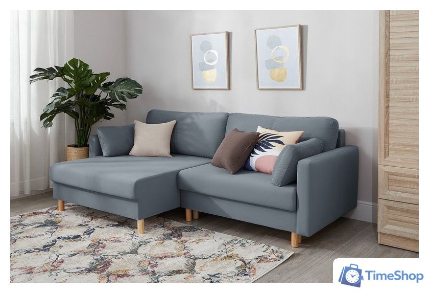 Угловой диван Mio Tesoro Дублин 497 (серый 968) - Изображение №12 — Интернет-магазин Time-Shop