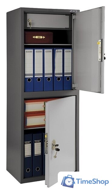 Офисный сейф AIKO SL-125/2Т - Изображение №1 — Интернет-магазин Time-Shop
