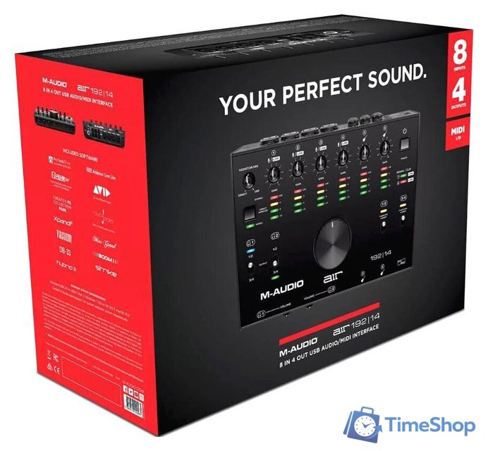 Аудиоинтерфейс M-Audio Air 192|14 - Изображение №9 — Интернет-магазин Time-Shop