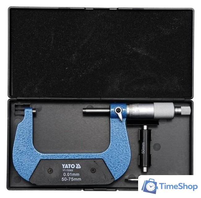 Микрометр Yato YT-72302 - Изображение №2 — Интернет-магазин Time-Shop