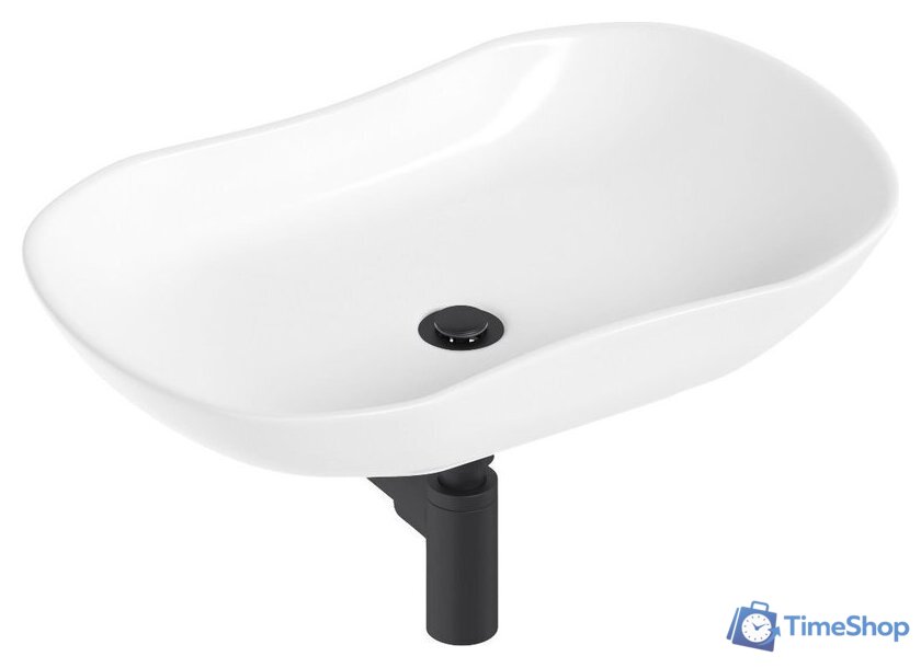 Умывальник Lauter 21570 + клапан 21190B + сифон 21635B (черный матовый) - Изображение №16 — Интернет-магазин Time-Shop