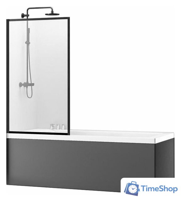 Стеклянная шторка для ванны Rea Lagos Fix 80 - Изображение №1 — Интернет-магазин Time-Shop