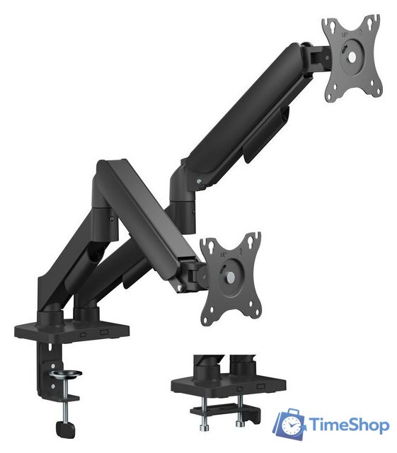 Кронштейн для монитора ErgoSmart Power Black Light DBL - Изображение №1 — Интернет-магазин Time-Shop