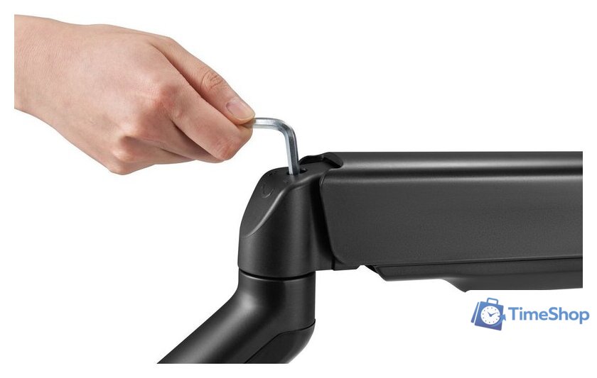 Кронштейн для монитора ErgoSmart Power Black Light DBL - Изображение №5 — Интернет-магазин Time-Shop