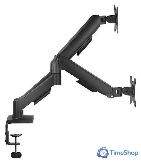 Кронштейн для монитора ErgoSmart Power Black Light DBL - Изображение №3 — Интернет-магазин Time-Shop