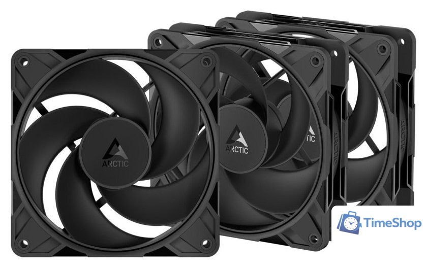 Комплект вентиляторов для корпуса Arctic P12 Pro Reverse 3 Pack ACFAN00332A - Изображение №1 — Интернет-магазин Time-Shop