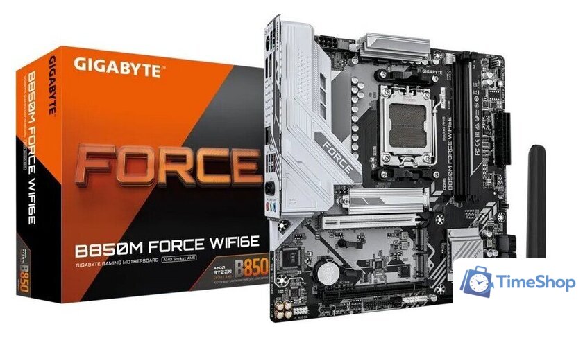 Материнская плата Gigabyte B850M Force WiFi6E (rev. 1.1) - Изображение №4 — Интернет-магазин Time-Shop