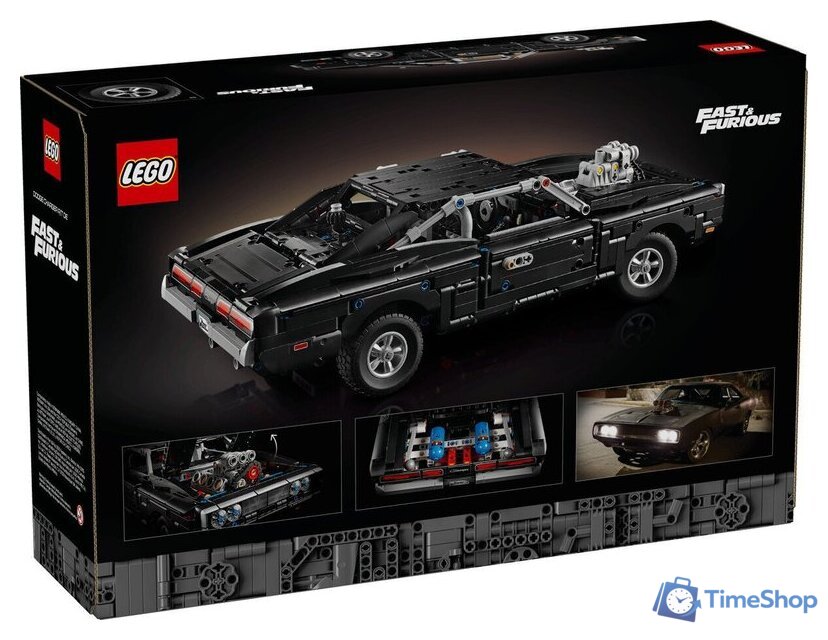 Конструктор LEGO Technic 42231 Fast and Furious Dodge Charger R/T Car - Изображение №20 — Интернет-магазин Time-Shop