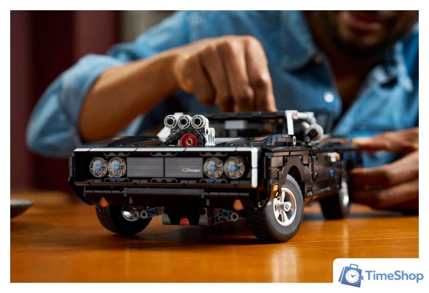 Конструктор LEGO Technic 42231 Fast and Furious Dodge Charger R/T Car - Изображение №14 — Интернет-магазин Time-Shop