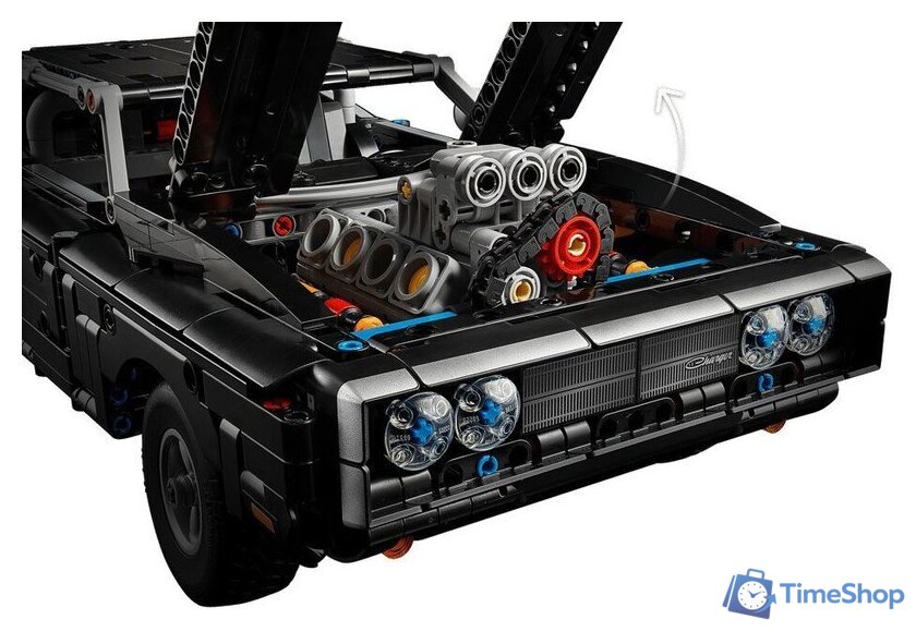 Конструктор LEGO Technic 42231 Fast and Furious Dodge Charger R/T Car - Изображение №7 — Интернет-магазин Time-Shop