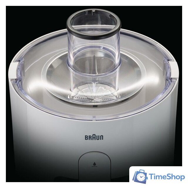 Соковыжималка Braun SJ3100 (белый) - Изображение №7 — Интернет-магазин Time-Shop