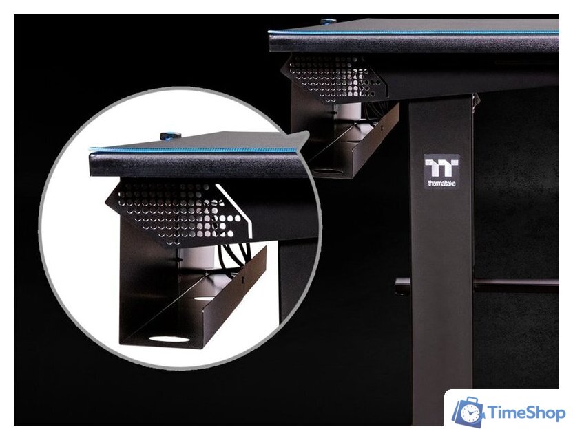 Геймерский стол Thermaltake ToughDesk 300 RGB GGD-EDN-BKEINX-01 - Изображение №11 — Интернет-магазин Time-Shop