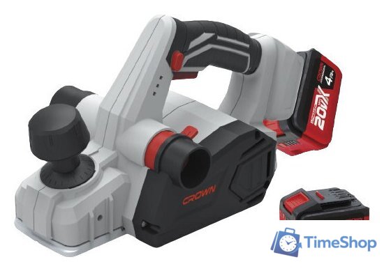 Рубанок Crown CT24001HX-4 (с 2-мя АКБ) - Изображение №1 — Интернет-магазин Time-Shop