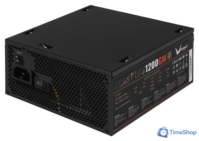 Блок питания Formula KCAS Plus 1200GM - Изображение №1 — Интернет-магазин Time-Shop