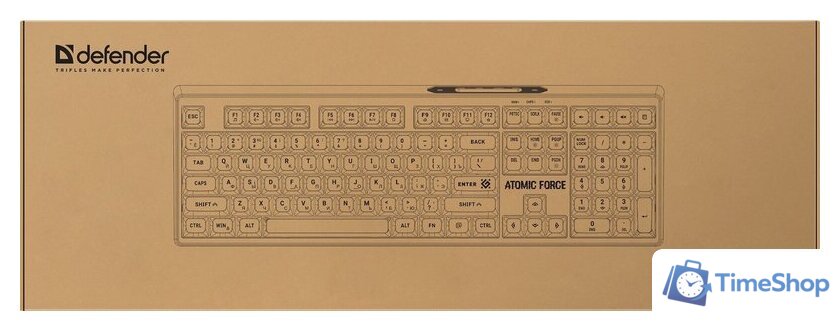 Клавиатура Defender Atomic Force GK-005 - Изображение №6 — Интернет-магазин Time-Shop