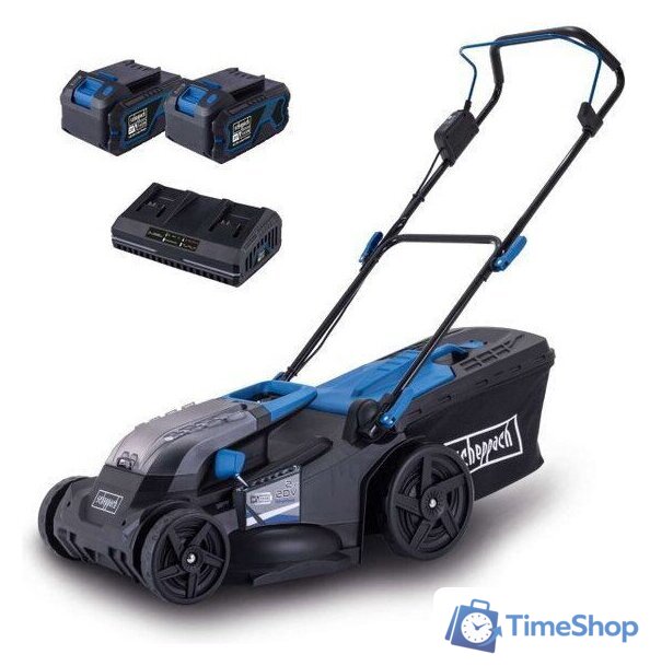 Газонокосилка Scheppach BC-MP430-X (с 2-мя АКБ) - Изображение №1 — Интернет-магазин Time-Shop