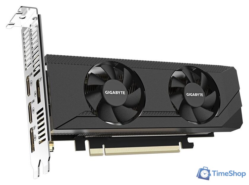 Видеокарта Gigabyte GeForce RTX 3050 OC Low Profile 6G GV-N3050OC-6GL - Изображение №1 — Интернет-магазин Time-Shop