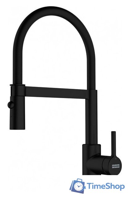 Смеситель Franke Lina Semi-pro 115.0725.838 (черный матовый) - Изображение №1 — Интернет-магазин Time-Shop