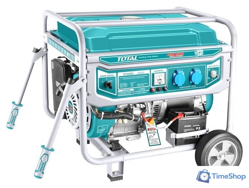 Бензиновый генератор Total TP155001 - Изображение №1 — Интернет-магазин Time-Shop