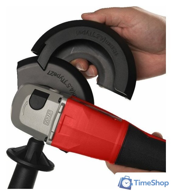 Угловая шлифмашина Milwaukee M18 BLSAG115XPD-0 4933492647 (без АКБ) - Изображение №6 — Интернет-магазин Time-Shop