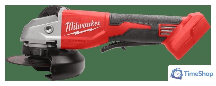 Угловая шлифмашина Milwaukee M18 BLSAG115XPD-0 4933492647 (без АКБ) - Изображение №2 — Интернет-магазин Time-Shop