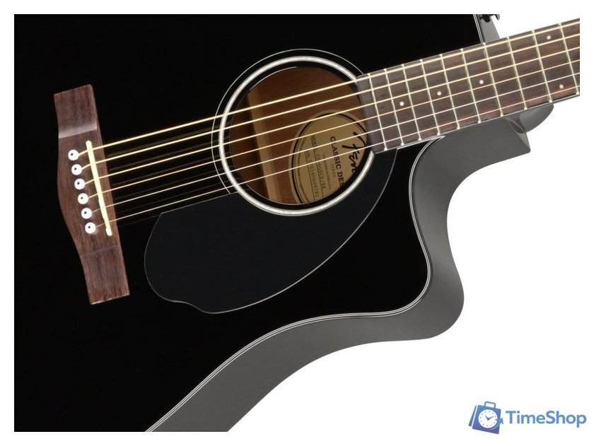 Электроакустическая гитара Fender CD-60SCE Black - Изображение №4 — Интернет-магазин Time-Shop