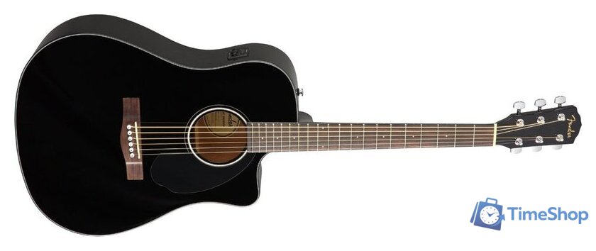 Электроакустическая гитара Fender CD-60SCE Black - Изображение №3 — Интернет-магазин Time-Shop