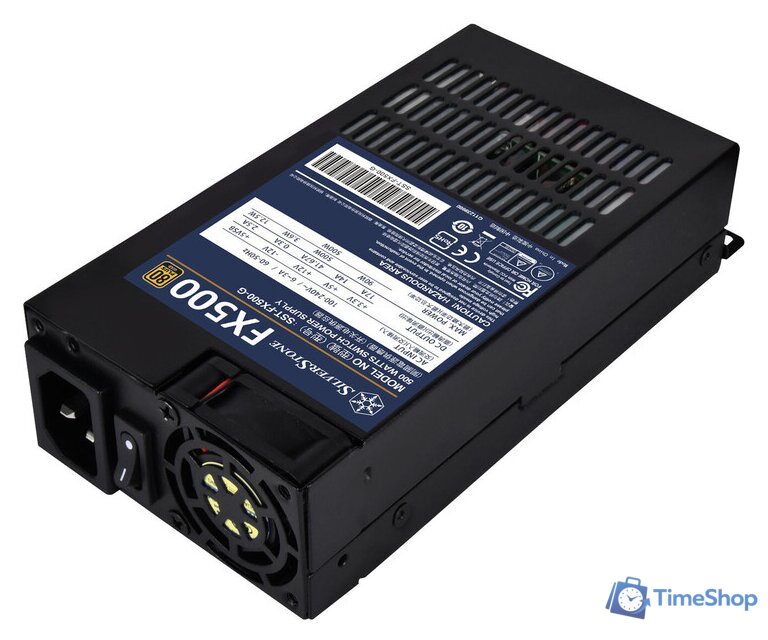 Блок питания SilverStone FX500 80 PLUS Gold SST-FX500-G - Изображение №1 — Интернет-магазин Time-Shop