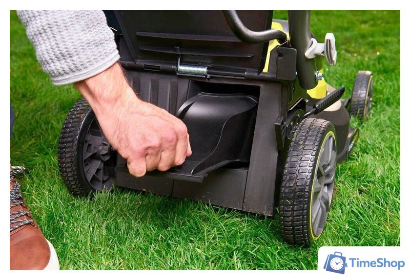 Газонокосилка Ryobi RY18LMX37A-150 (с АКБ 5 Ah) - Изображение №6 — Интернет-магазин Time-Shop