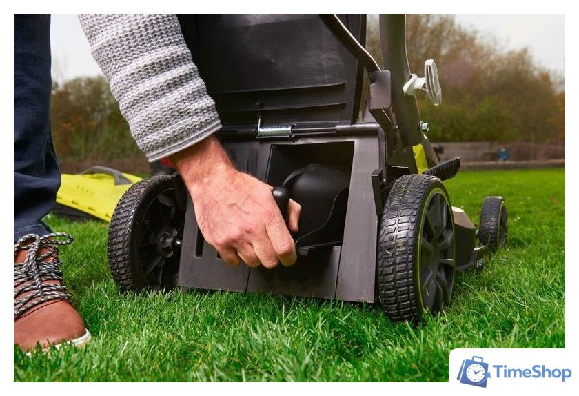 Газонокосилка Ryobi RY18LMX37A-150 (с АКБ 5 Ah) - Изображение №5 — Интернет-магазин Time-Shop