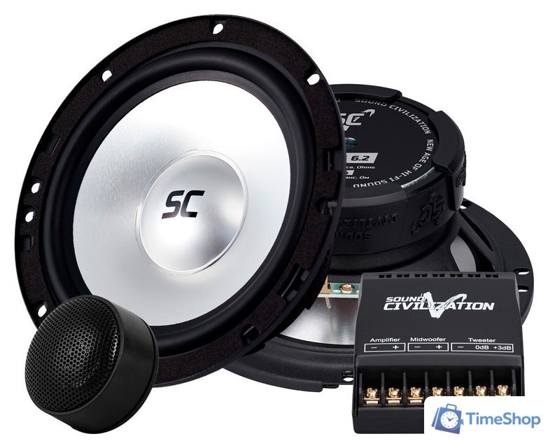 Компонентная АС KICX Sound Civilization ALS 6.2 - Изображение №1 — Интернет-магазин Time-Shop