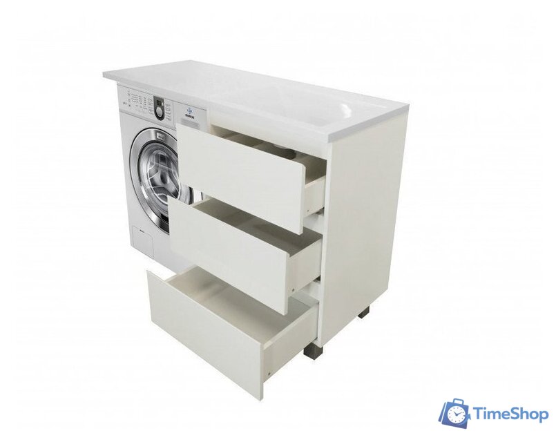  Эстет Тумба с умывальником Dallas Luxe R ФР-00009669 - Изображение №8 — Интернет-магазин Time-Shop