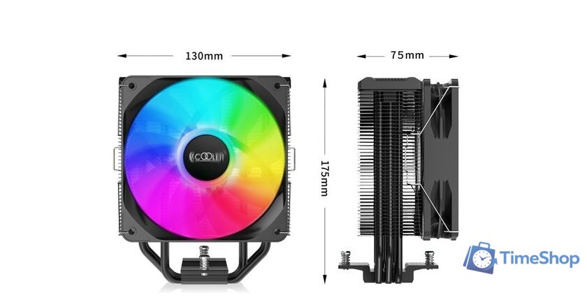 Кулер для процессора PCCooler Paladin EX300S - Изображение №14 — Интернет-магазин Time-Shop