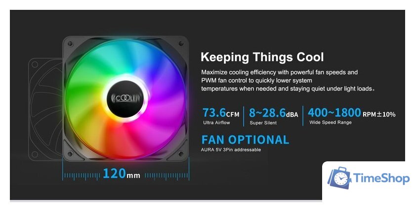 Кулер для процессора PCCooler Paladin EX300S - Изображение №11 — Интернет-магазин Time-Shop