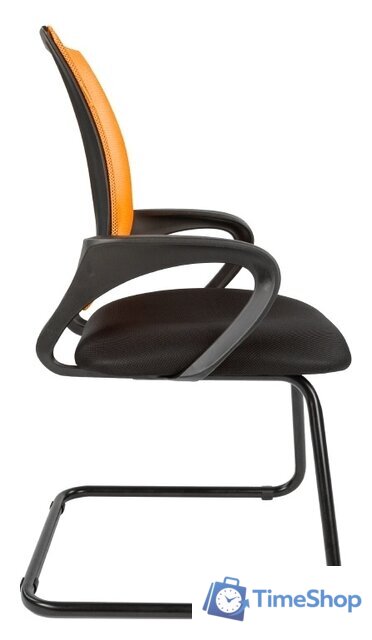 Офисный стул CHAIRMAN 696 V (черный/оранжевый) - Изображение №3 — Интернет-магазин Time-Shop