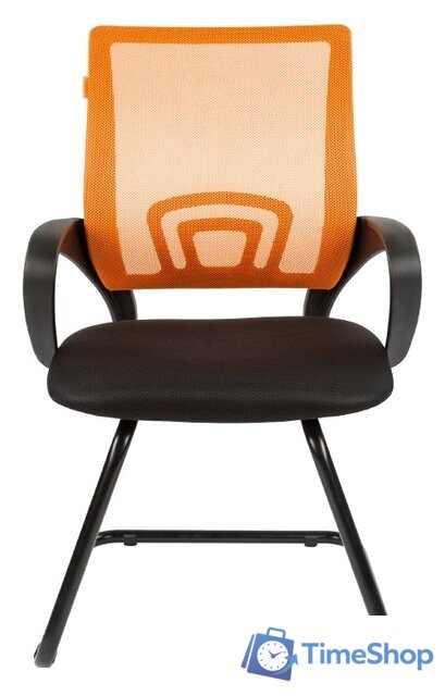 Офисный стул CHAIRMAN 696 V (черный/оранжевый) - Изображение №2 — Интернет-магазин Time-Shop