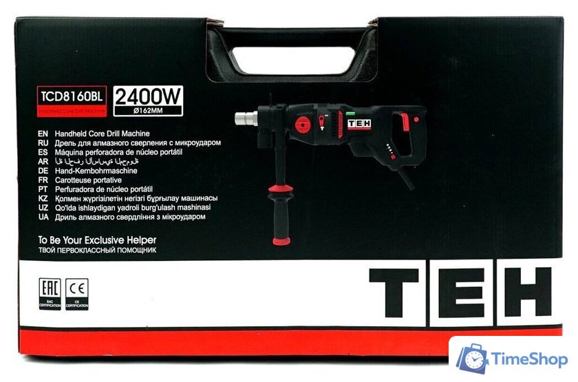 Дрель алмазного сверления TEH TCD8160BL - Изображение №14 — Интернет-магазин Time-Shop