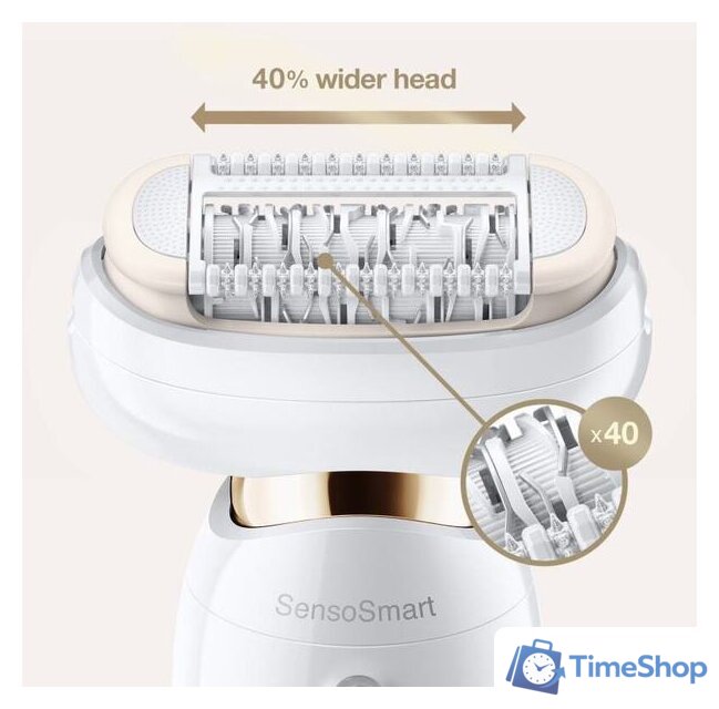 Эпилятор Braun Silk-epil 9 Flex SES 9002 Wet & Dry - Изображение №7 — Интернет-магазин Time-Shop