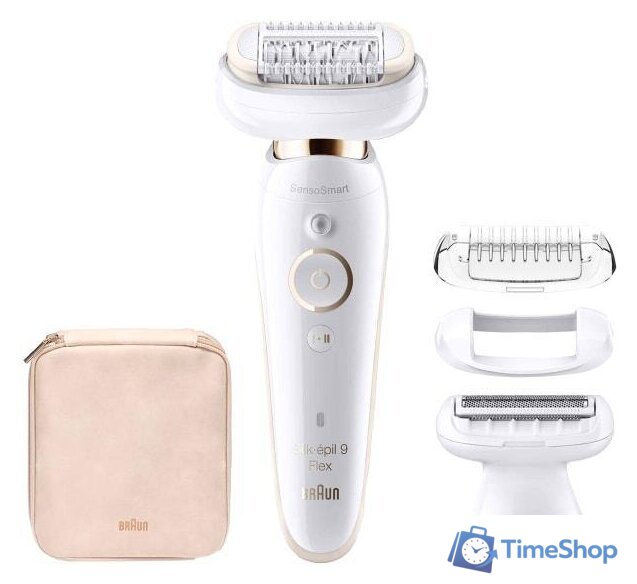 Эпилятор Braun Silk-epil 9 Flex SES 9002 Wet & Dry - Изображение №1 — Интернет-магазин Time-Shop