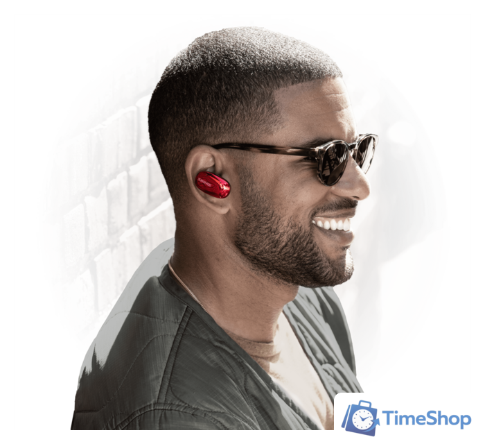 Наушники Shure Aonic Free (красный) - Изображение №5 — Интернет-магазин Time-Shop