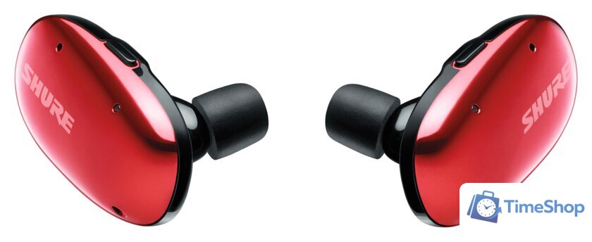 Наушники Shure Aonic Free (красный) - Изображение №2 — Интернет-магазин Time-Shop