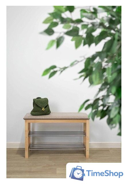 Банкетка Sheffilton SR-0628 Б-3 (прозрачный лак/кедровый) 295659 - Изображение №6 — Интернет-магазин Time-Shop