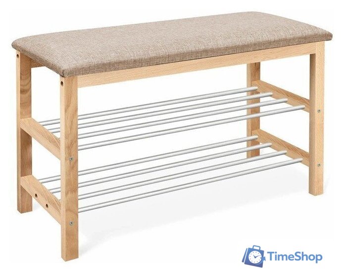 Банкетка Sheffilton SR-0628 Б-3 (прозрачный лак/кедровый) 295659 - Изображение №1 — Интернет-магазин Time-Shop