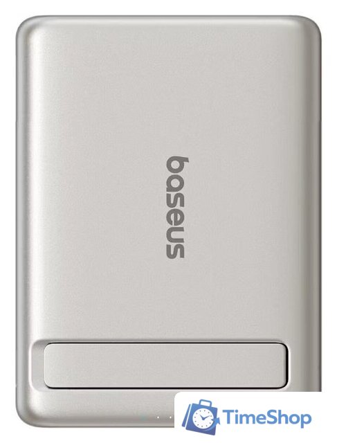 Внешний аккумулятор Baseus PicoGo AM31 Mini Magnetic Power Bank with Stand 20W 5000mAh (титановый) - Изображение №1 — Интернет-магазин Time-Shop