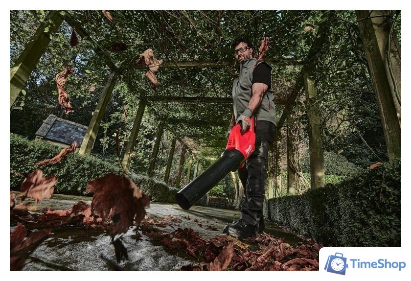 Ручная воздуходувка Milwaukee M18 FUEL M18FBLG3-802 4933493302 (с 2-мя АКБ 8 Ач) - Изображение №6 — Интернет-магазин Time-Shop