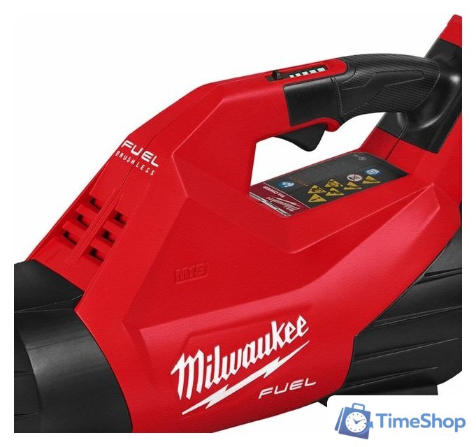 Ручная воздуходувка Milwaukee M18 FUEL M18FBLG3-802 4933493302 (с 2-мя АКБ 8 Ач) - Изображение №3 — Интернет-магазин Time-Shop