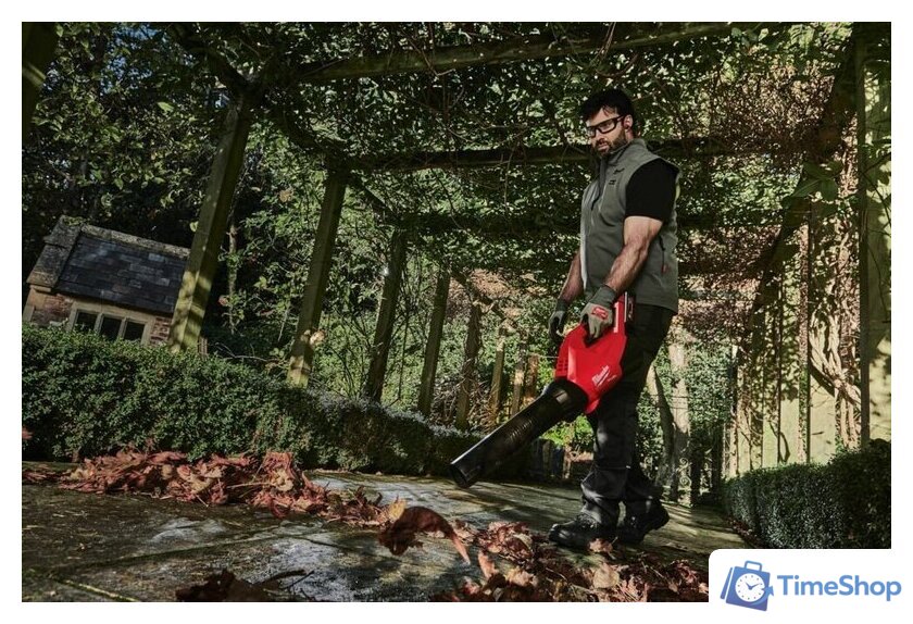 Ручная воздуходувка Milwaukee M18 FUEL M18FBLG3-802 4933493302 (с 2-мя АКБ 8 Ач) - Изображение №5 — Интернет-магазин Time-Shop