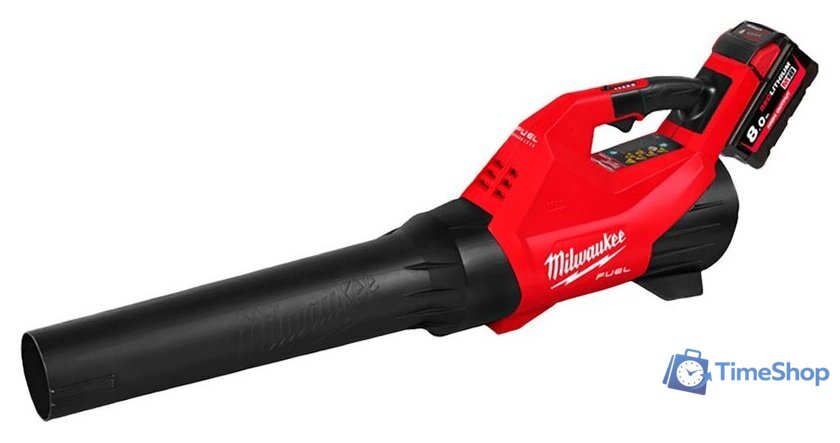 Ручная воздуходувка Milwaukee M18 FUEL M18FBLG3-802 4933493302 (с 2-мя АКБ 8 Ач) - Изображение №2 — Интернет-магазин Time-Shop