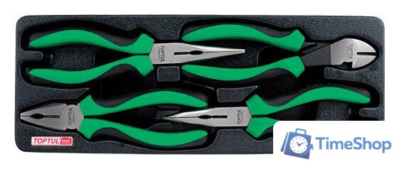 Набор пассатижей Toptul GBAT0402 4 предмета - Изображение №1 — Интернет-магазин Time-Shop